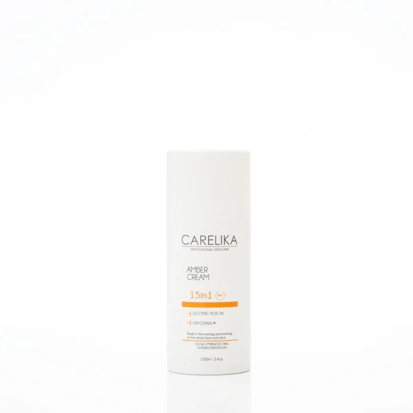 CARELIKA Amber Cream 15in1 Succinic Acid (with Succinic Acid 2%) 100ml