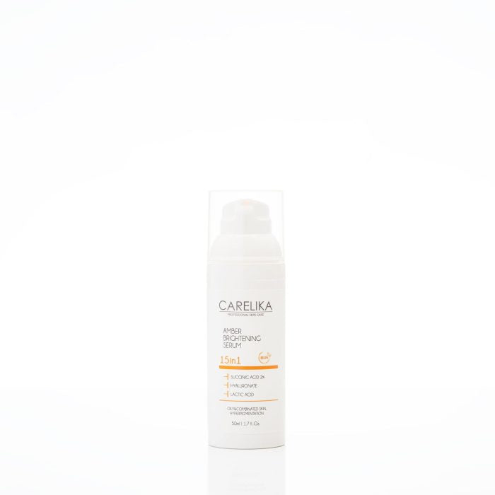 CARELIKA Amber Brightening Serum 15in1 (with Succinic Acid 2%) 50ml