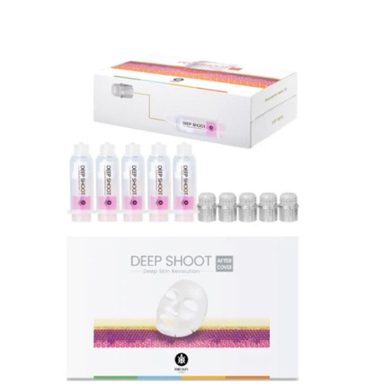 Ribeskin Combo DEEP SHOOT AA + MASK for effective Anti-Aging (5 treatments)
