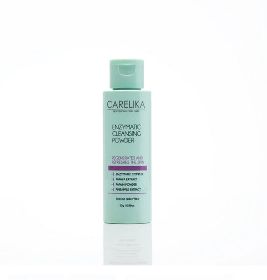 CARELIKA Enzymatic Cleansing Powder - Green Bottle 25gr