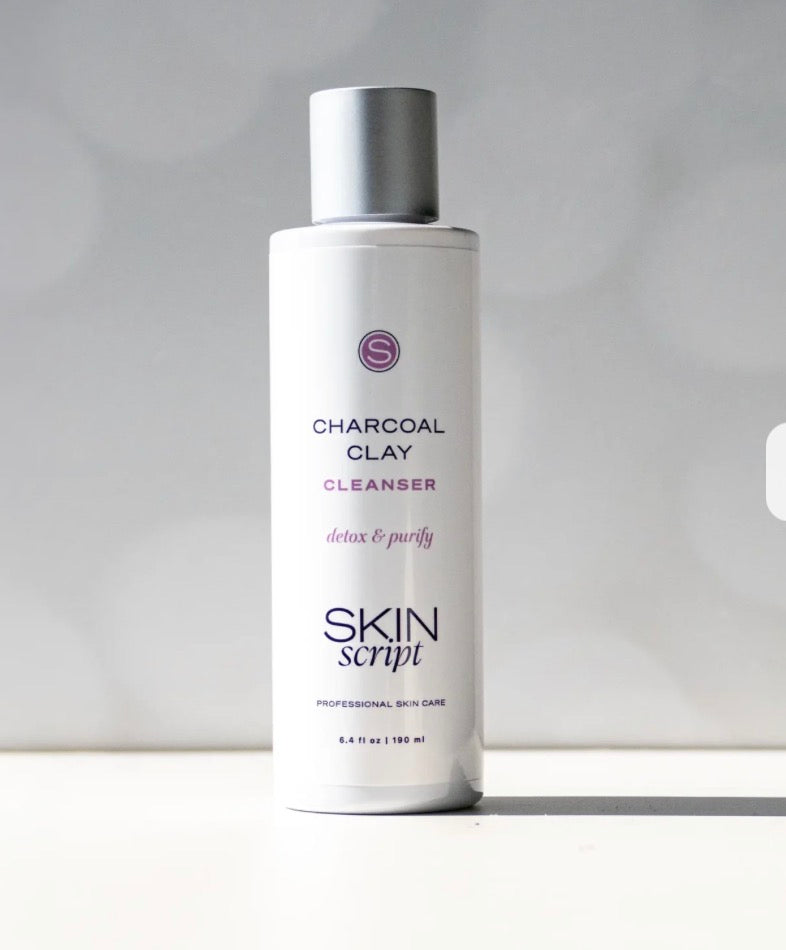 Charcoal Clay Cleanser 6.4oz Skin Script