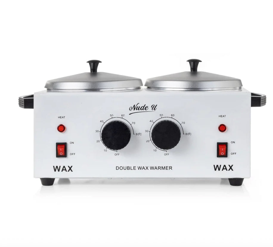 Professional Double Pot Wax Warmer - (2) 400 g / 14 oz Capacity