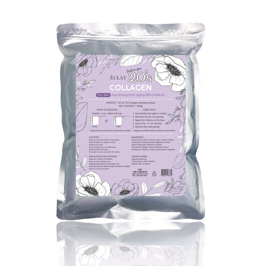 ECLAT 20's [Collagen] Modeling Peel-off Facial Mask Powder