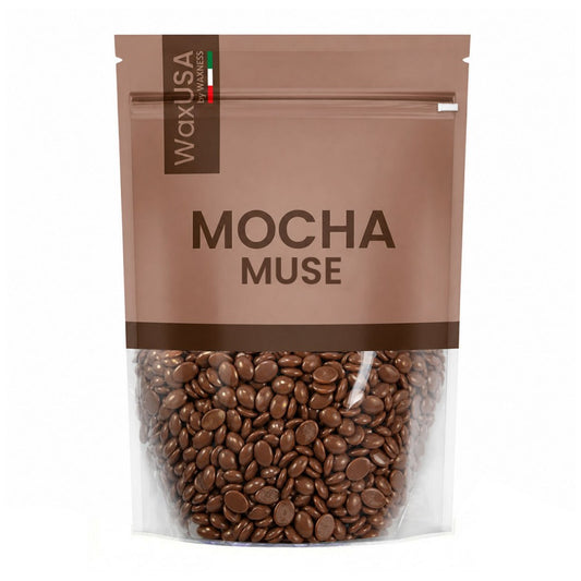WAXUSA HARD WAX BEADS MOCHA MUSE 2.42 LB / 1.1 KG