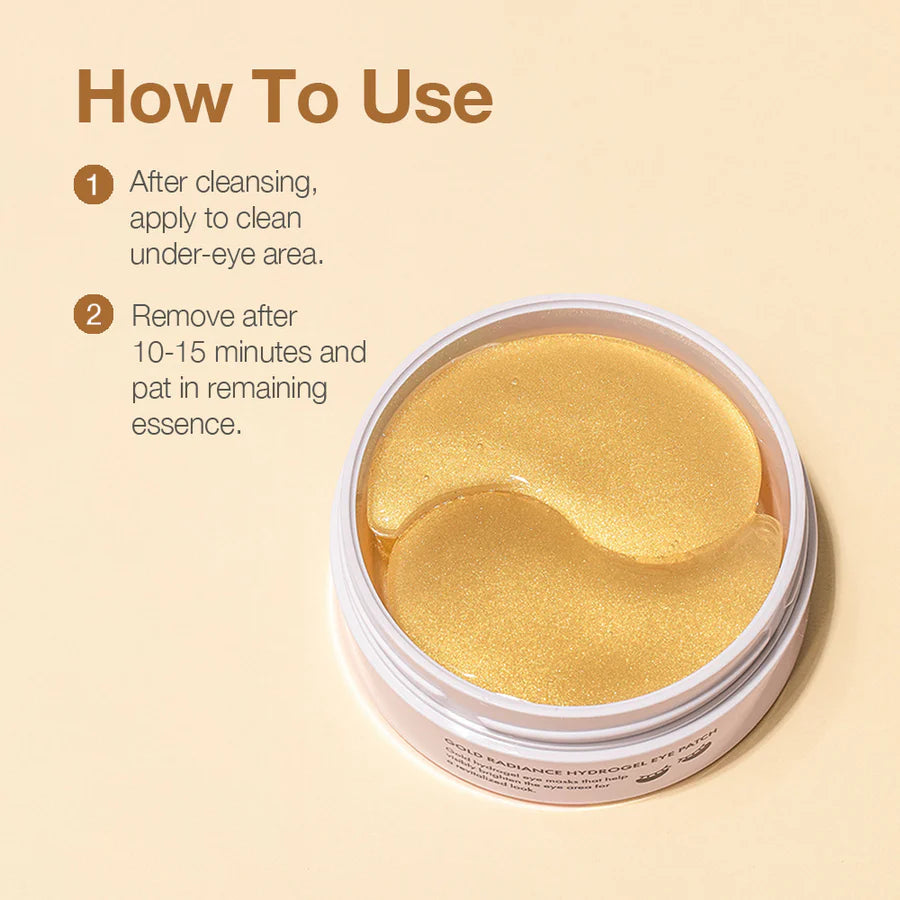 Gold Radiance Hydrogel Eye Mask 30 pairs