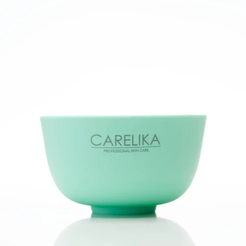 CARELIKA Silicone Bowl green & measuring scoop 650ml