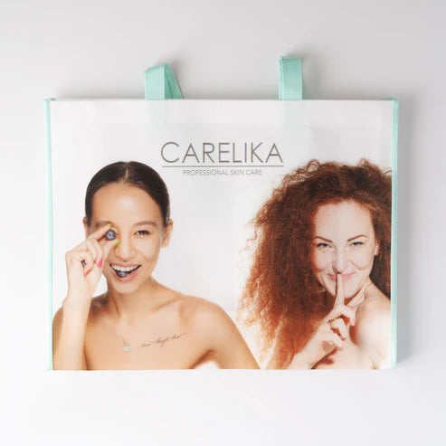 CARELIKA Shopping bag, large, plastic – 35x45x15cm