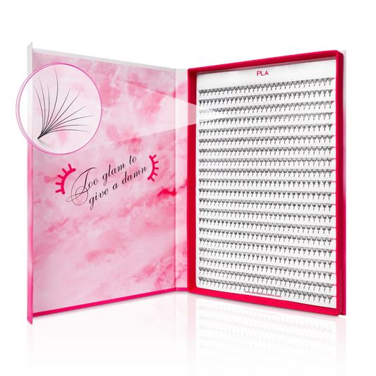 Camellia 10D XL ProMade Fans -  C curl 10, 12, 14mm mixed tray