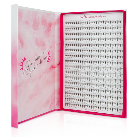 Wispy 9D ProMade Fans: D curl 9, 10, 11, 12 mixed tray