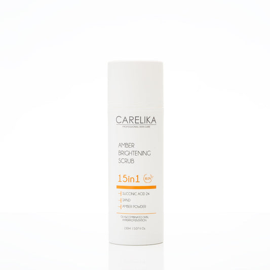 CARELIKA Amber Brightening Scrub 15in1 (with Succinic Acid 2%) 150ml