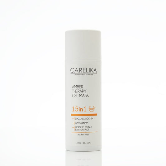 CARELIKA Amber Therapy Gel Mask 15in1 (with Succinic Acid 2%) 150ml