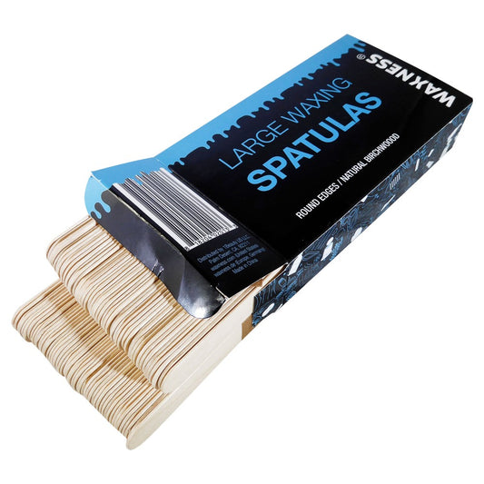 BODY WAXING WOODEN SPATULA STICKS APPLICATORS 100PK