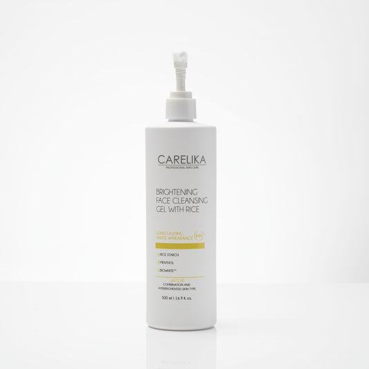 CARELIKA Brightening Face Cleansing Gel with Rice 500ml