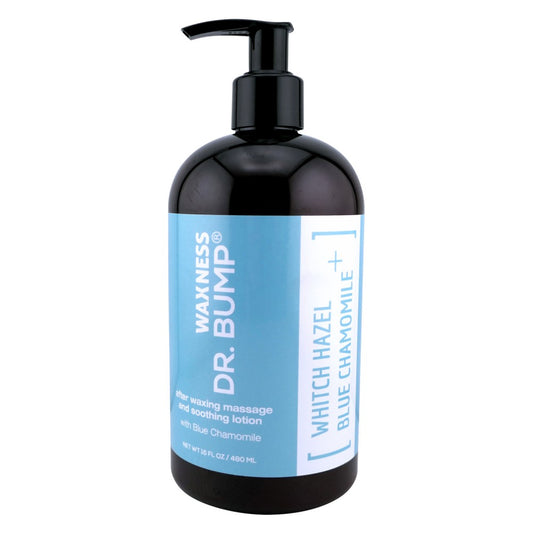Dr. Bump After Waxing Soothing Massage Lotion with Blue Chamomile and Witch Hazel 16 fl oz / 480 ml