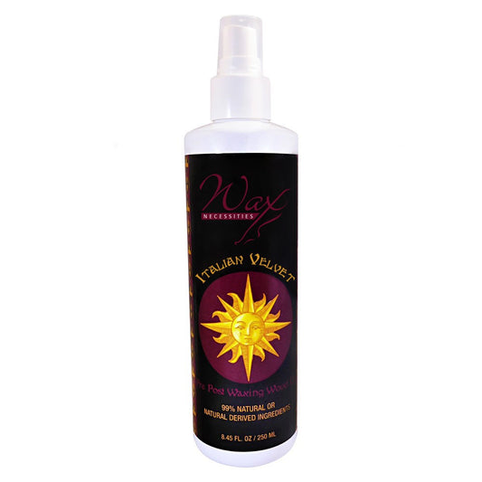 Italian Velvet Natural Pre Post Waxing Oil Sandalwood 8.45 Oz 250 Ml